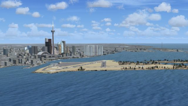 Screenshot 1 — Toronto City Centre Scenery