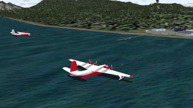 Screenshot 1 — Sproat Lake Mars Water Bomber Base Scenery