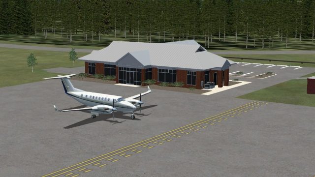 Screenshot 1 — Anson County Airport Scenery