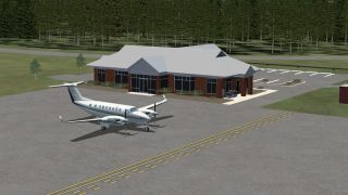 Screenshot 1 — Anson County Airport Scenery
