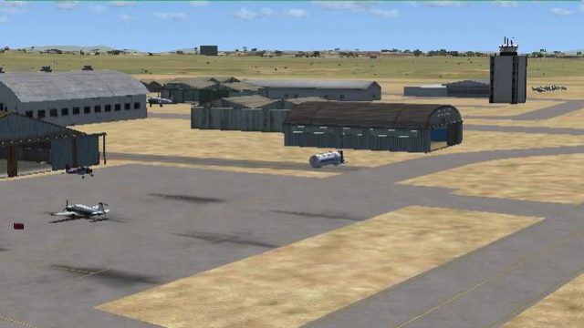 Screenshot 1 — Hamilton International Airport Scenery