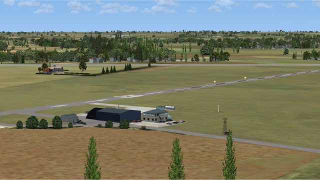 Screenshot 1 — Alf's UK Airfields Volume 14 Scenery