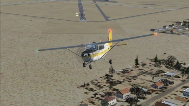 Screenshot 1 — Eastern Sierra Regional Airport Scenery