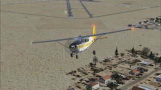 Screenshot 1 — Eastern Sierra Regional Airport Scenery