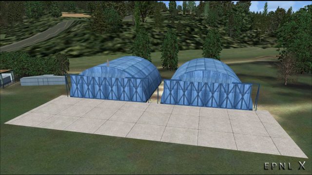 Screenshot 1 — Lososina Dolna Airport Scenery