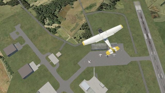 Screenshot 1 — Hasanuddin Airport Scenery