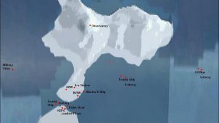 Screenshot 2 — McMurdo Ice Station Scenery