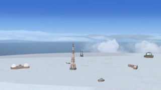 Screenshot 12 — McMurdo Ice Station Scenery