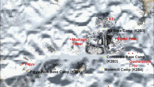 Screenshot 1 — K2 Base Camps Scenery