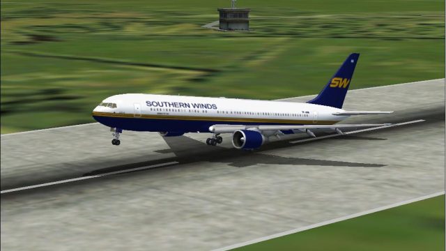 Screenshot 1 — Boeing 767-300-ER Southern Winds