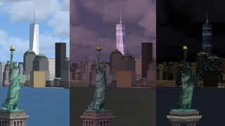 Screenshot 1 — Freedom Tower Scenery