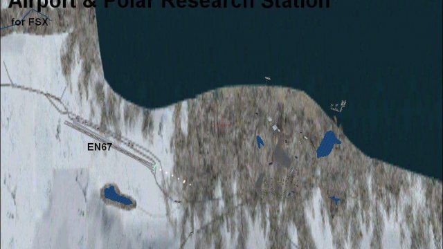 Screenshot 1 — Svalbard/Spitzbergen Airports Scenery