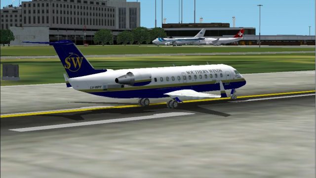 Screenshot 1 — / FS2002 CRJ-200ER Southern Winds