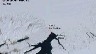 Screenshot 1 — Canadian Forces Station Alert Scenery