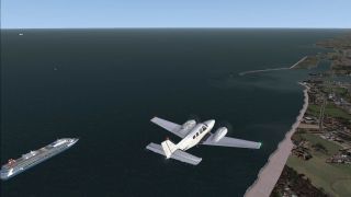 Screenshot 1 — English Channel Ships Scenery