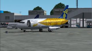 Screenshot 1 — / FS2002 Boeing 737-200 PLUNA