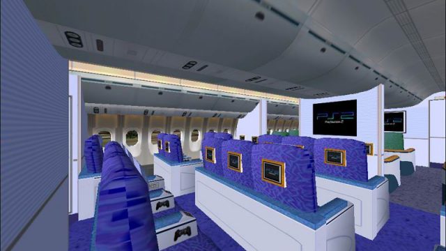 Screenshot 1 — / FS2002 Boeing 777-300ER in PS2 Colors