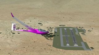 Screenshot 3 — Salton Sea Airport Scenery