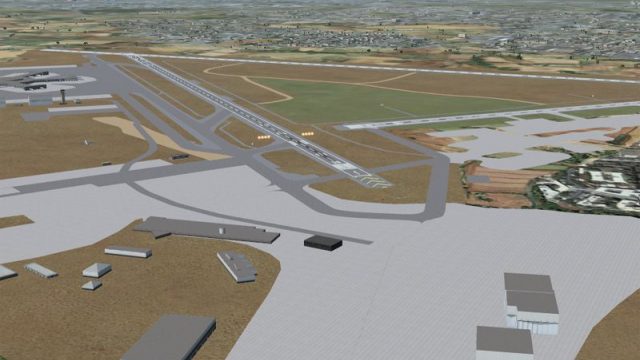 Screenshot 1 — Ben Gurion Airport Scenery