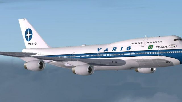 Screenshot 1 — / FS2002 Boeing 747-400 Varig Textures