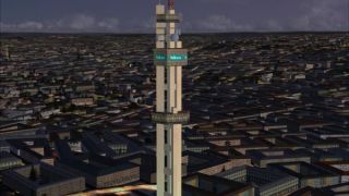 Screenshot 1 — Lukasrand Telkomtower Scenery
