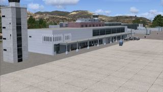 Screenshot 1 — Toncontin Int'l Airport Scenery