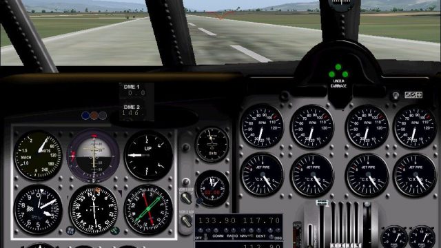 Screenshot 1 — deHavilland DH-106 Comet - Dan Air London and Olympic Airways liveries