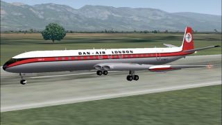 Screenshot 3 — deHavilland DH-106 Comet - Dan Air London and Olympic Airways liveries