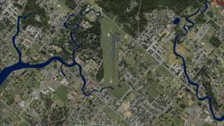 Screenshot 1 — Marshfield Airport Scenery
