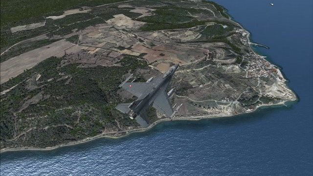 Screenshot 1 — Canakkale Airfield Scenery