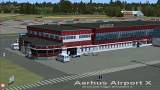 Screenshot 2 — Aarhus Airport X Scenery