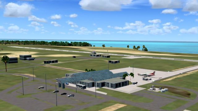 Screenshot 1 — Sir Gaetan Duval Airport Scenery
