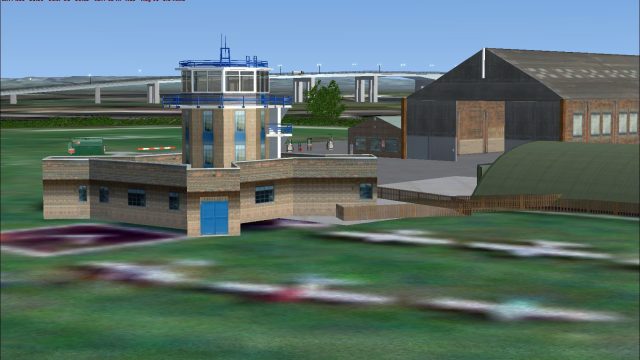 Screenshot 1 — Barton City Airport Scenery