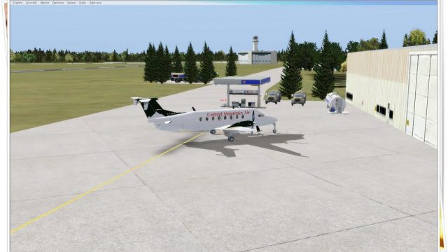 Screenshot 1 — Tofino Airport Scenery