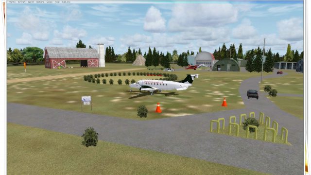Screenshot 1 — Delta Heritage Airpark Scenery