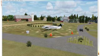 Screenshot 1 — Delta Heritage Airpark Scenery