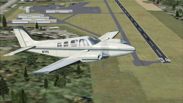 Screenshot 1 — University Airport Scenery