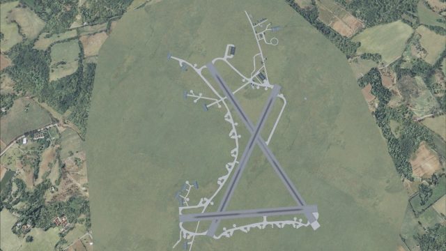 Screenshot 1 — RAF Harrowbeer Scenery