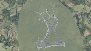 Screenshot 1 — RAF Harrowbeer Scenery