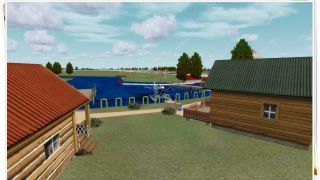Screenshot 2 — Jack Garland Airport Scenery