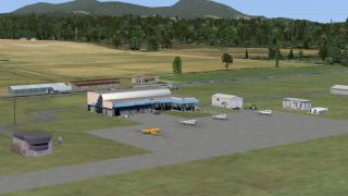 Screenshot 1 — Nanaimo-Collishaw Airport Scenery