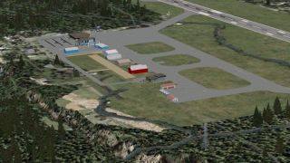 Screenshot 1 — Cranbrook Airport Scenery