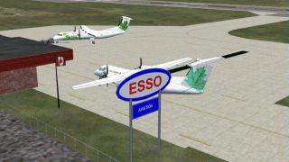 Screenshot 4 — Castlegar Airport Scenery