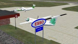 Screenshot 2 — Castlegar Airport Scenery