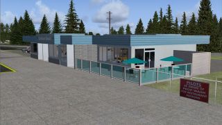 Screenshot 1 — Qualicum Beach Airport Scenery