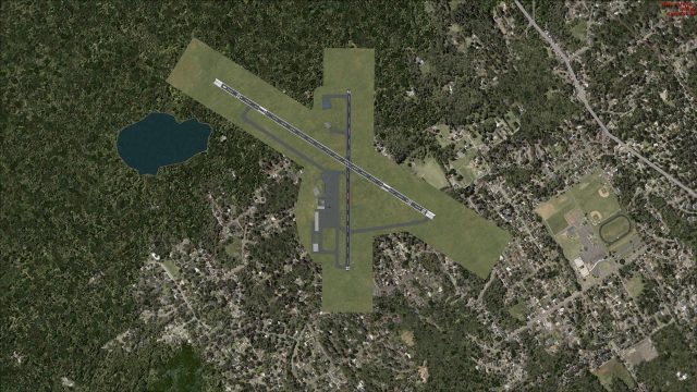 Screenshot 1 — Pittsfield Municipal Airport Scenery