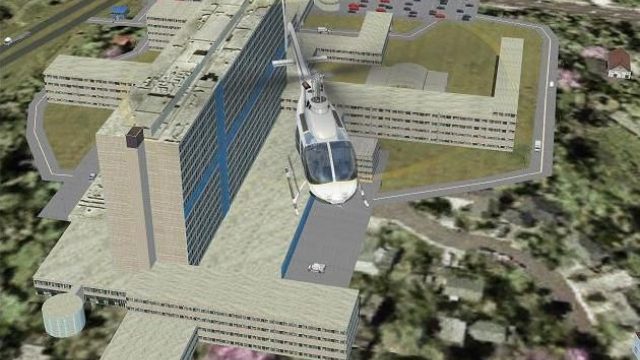 Screenshot 1 — Henri Mondor Hospital Scenery