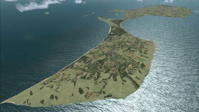 Screenshot 1 — Denmark Map X 1.0 Scenery