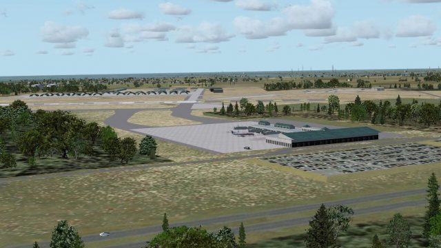 Screenshot 1 — Valparaiso/Elgin AFB Scenery