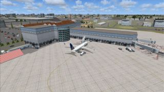 Screenshot 8 — V2.2 McAllen Miller Int'l Airport Scenery